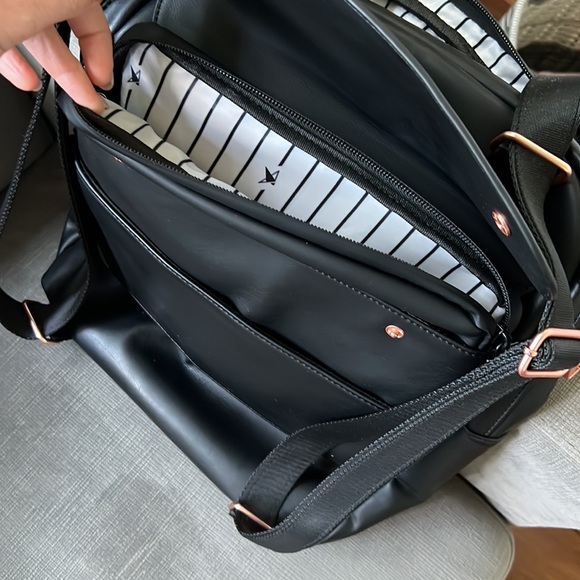 Canary + Co Vegan Leather Emery Tote Backpack - Picture 9 of 9